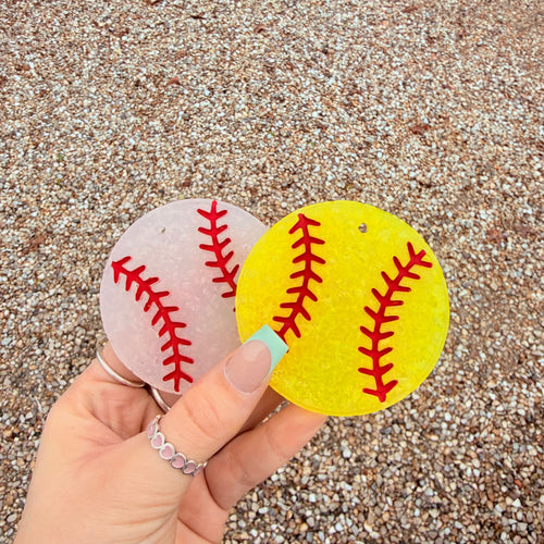 **Custom** Mini Baseball Car Freshie