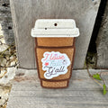Fall Coffee Cup Car Freshie
