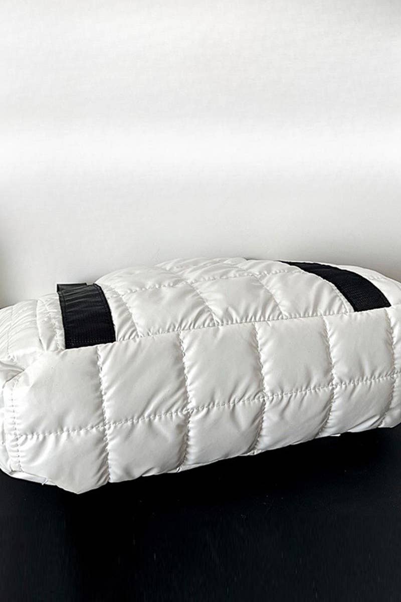 0504 Soft quilted puffy tote bag SI-29804 (Pre-Order)