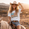 Aztec American Flag Tee