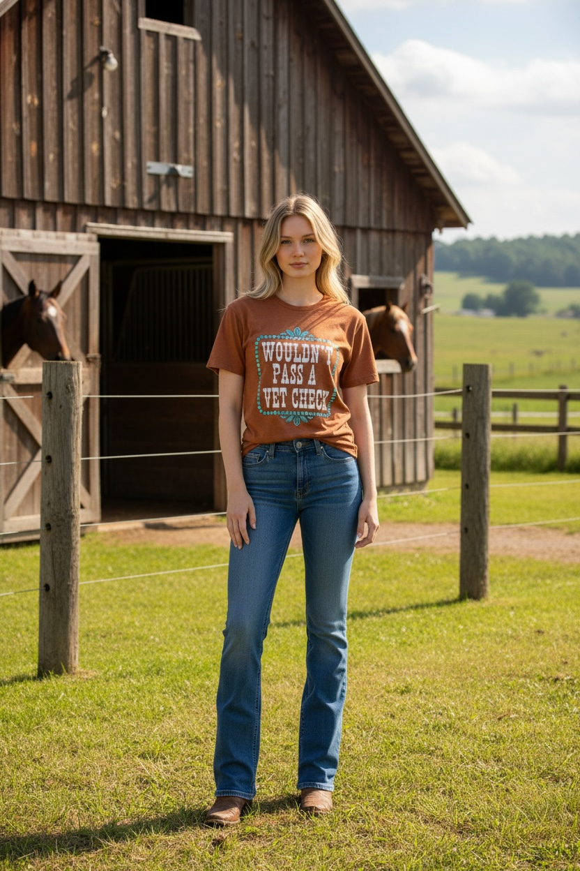 Wouldn’t Pass A Vet Check Tee