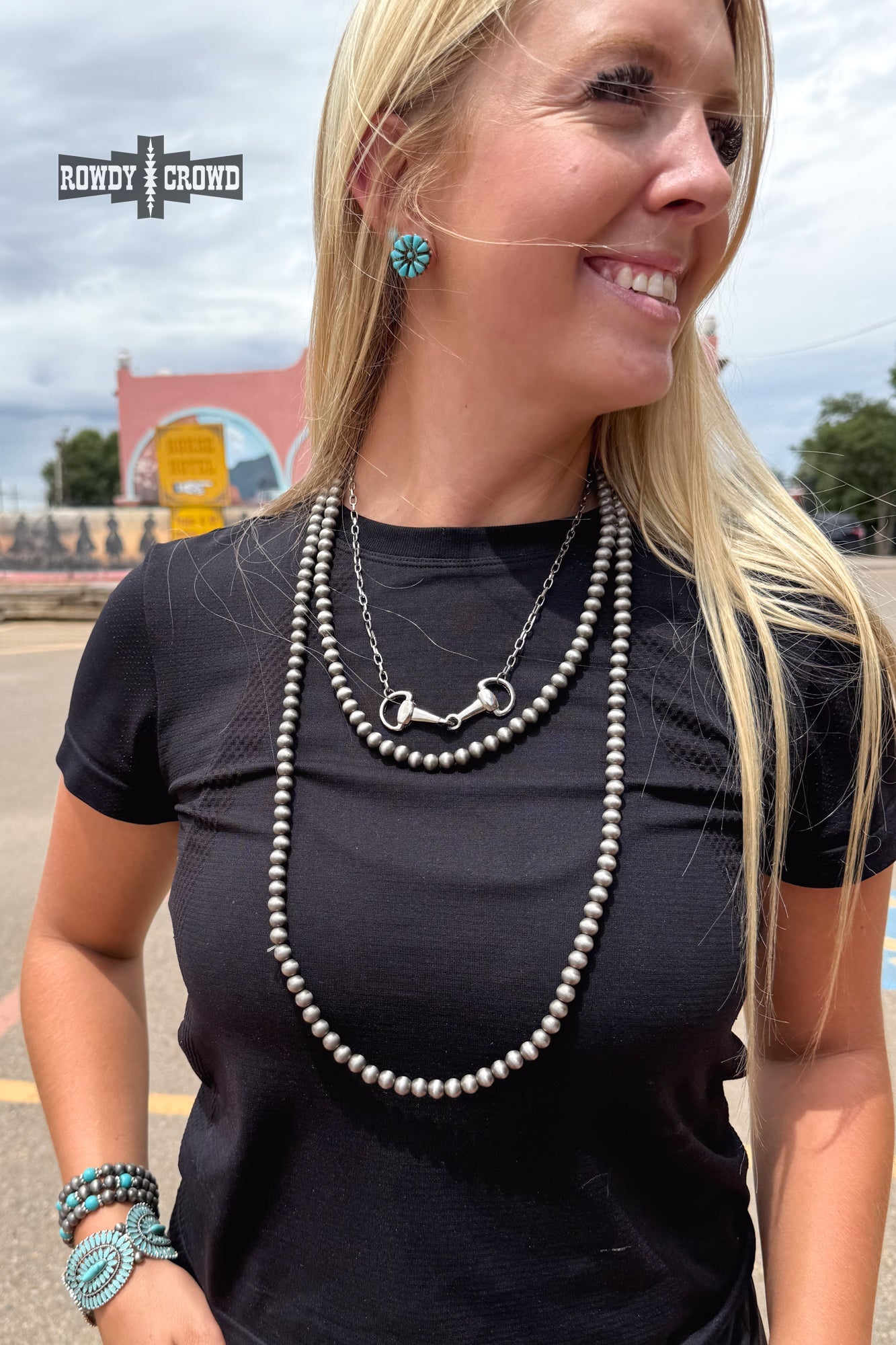 Buckaroo Pearl Necklace