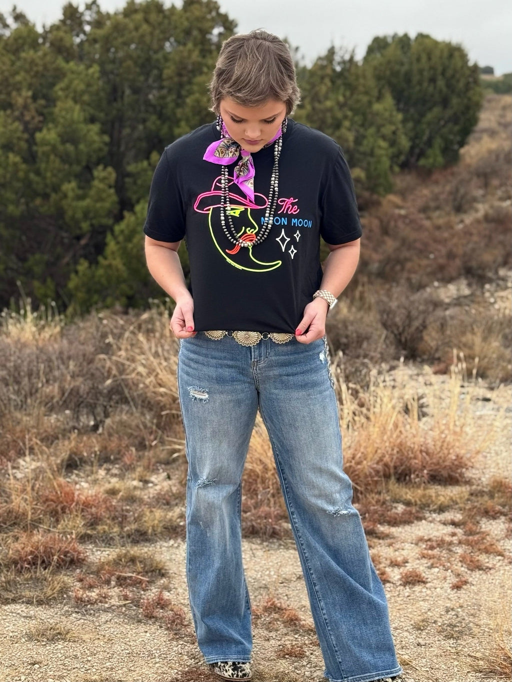 Neon Moon Tee