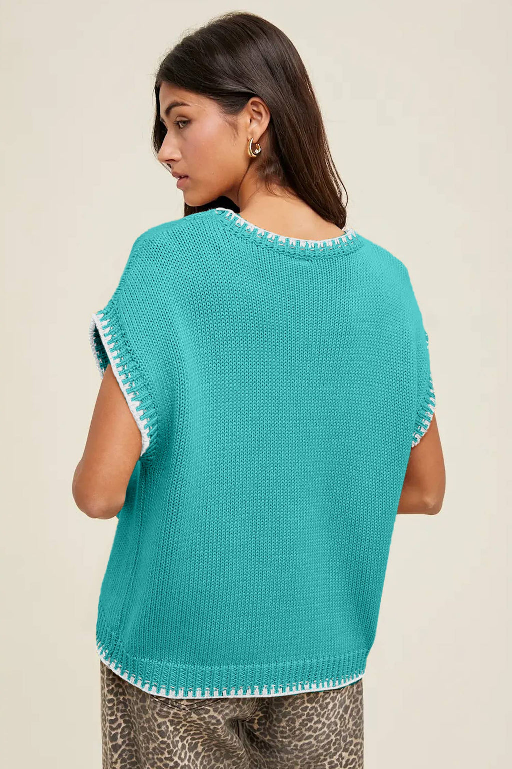 Western HOWDY Embroidered Knit Graphic Top (S-XL)